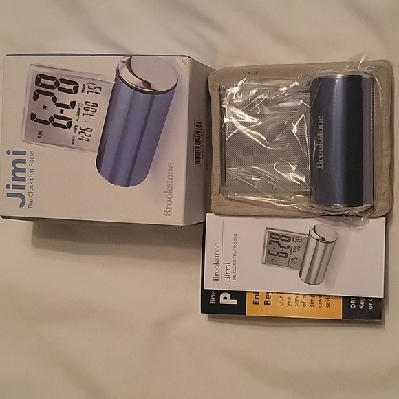 Brookstone Other Brookstone Jimi The Clock That Rocks Nib Poshmark